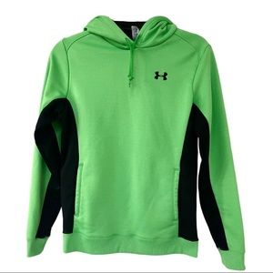 Under Armour Women’s lime green hoodie siz…